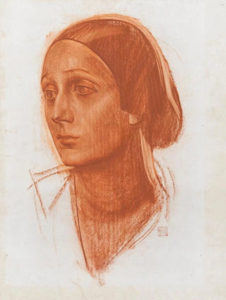 Alexandre Jacovleff - Portrait Of Anna Pavlova.webp