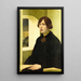 Portret van Irene Von Radlov - Alexandre Iacovleff — ingelijst kunstwerk aan de muur