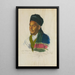 Reproductie van het schilderij portret van Haji Mohamed Hachem - Alexandre Iacovleff