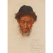 Reproductie van het schilderij Oud Kirgizische Peyik Sinkiang - Alexandre Iacovleff