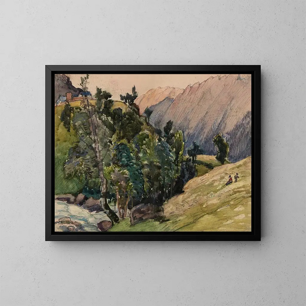 Carnet de dessins Pl13 - Alexandre Nozal — ingelijst kunstwerk aan de muur
