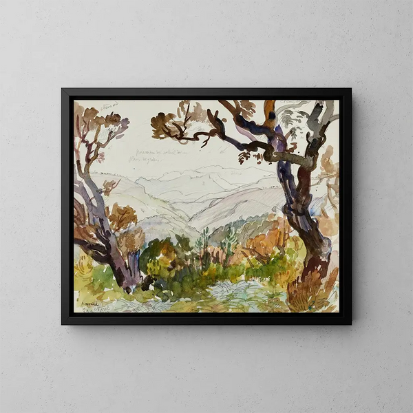 Carnet de dessins Pl28 - Alexandre Nozal — ingelijst kunstwerk aan de muur