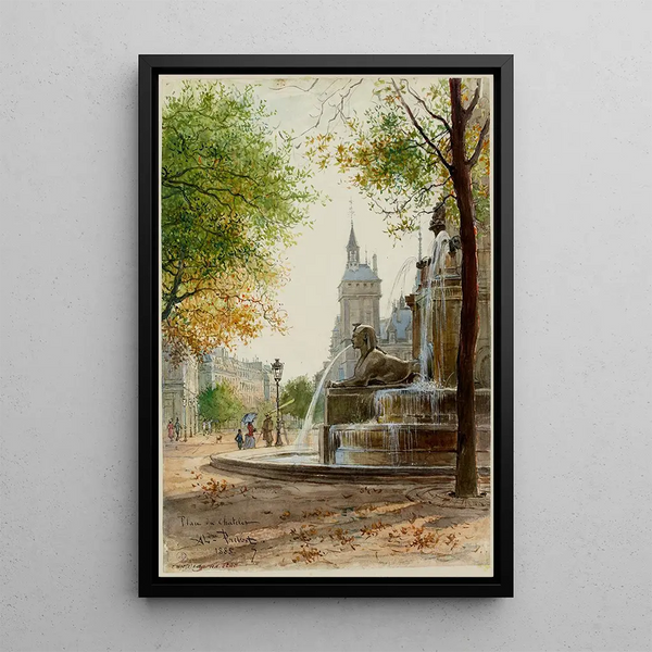 Alexandre Prvost - Fontaine du Chtelet.webp