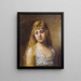 Félia Litvinne - Alexei Harlamoff — framed artwork on a wall