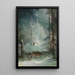 Reproduction of the painting Cabin in a Winter Forest - Alexei Kondratievich Savrasov