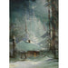 Reproduction of the painting Cabin in a Winter Forest - Alexei Kondratievich Savrasov