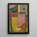 Hoofd abstract - Alexej von Jawlensky — ingelijst kunstwerk aan de muur