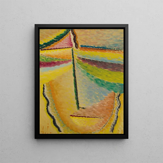 Alexej von Jawlensky - Abstrakter Kopf Der Schutzengel.webp