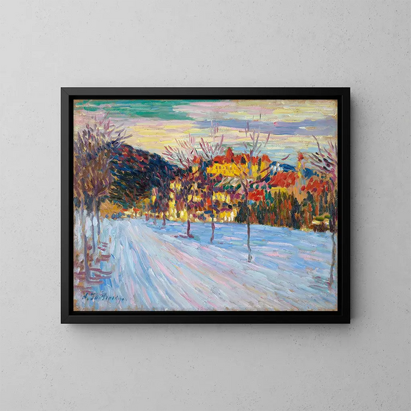 Vrouw - Alexej von Jawlensky — ingelijst kunstwerk aan de muur