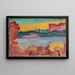 Landschap Lac Léman - Alexej von Jawlensky — ingelijst kunstwerk aan de muur