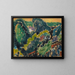 Landschap aan de rand van het Meer van Genève - Alexej von Jawlensky — ingelijst kunstwerk aan de muur
