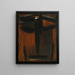 Meditatie Zwart Oranje Helder - Alexej von Jawlensky — ingelijst kunstwerk aan de muur