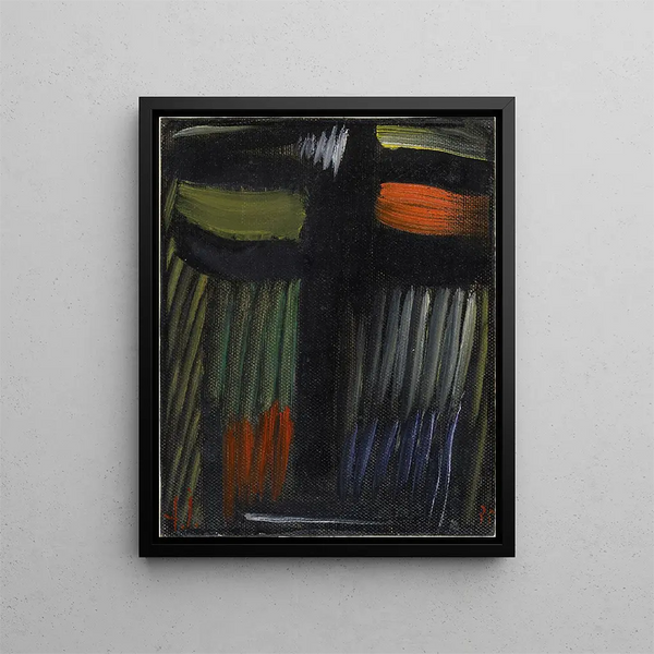 Meditatie N° 133 - Alexej von Jawlensky — ingelijst kunstwerk aan de muur