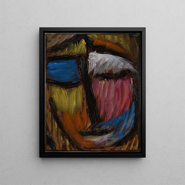 Meditatie N° 30 - Alexej von Jawlensky — ingelijst kunstwerk aan de muur