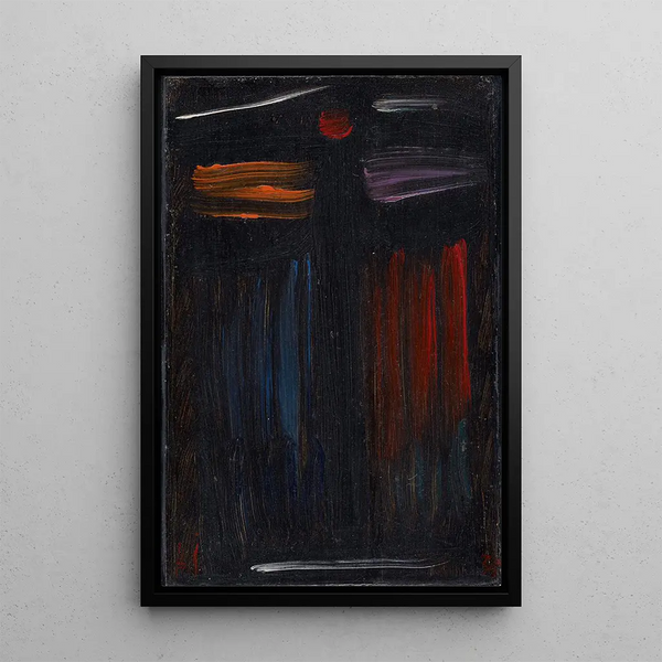 Meditatie nr. 33 - Alexej von Jawlensky — ingelijst kunstwerk aan de muur