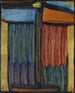 Meditatie op gouden achtergrond - Alexej von Jawlensky — weergave van het kunstwerk
