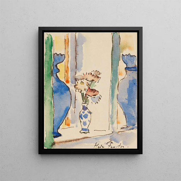 Mijn raam - Alexej von Jawlensky — ingelijst kunstwerk aan de muur