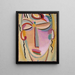 Meditatie van het mystieke hoofd - Alexej von Jawlensky — ingelijst kunstwerk aan de muur