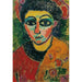 Reproductie van het schilderij Portret van een dame - Alexej von Jawlensky