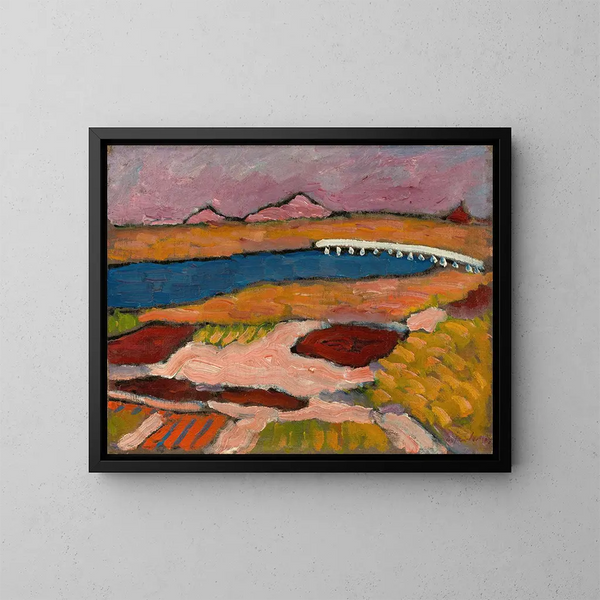 Prerow, in Pommerschen - Alexej von Jawlensky — ingelijst kunstwerk aan de muur