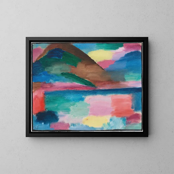 Zomerdag in Ascona - Alexej von Jawlensky — ingelijst kunstwerk aan de muur