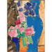 Reproductie van het schilderij Natuurstudie van bloemen, natuurstudie met vaas en halfportret - Alexej von Jawlensky