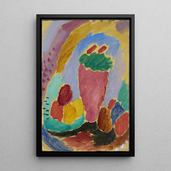 Reproductie van het schilderij Natuurstudie - Alexej von Jawlensky