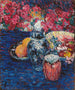 Natuurtafereel met bloemen en fruit - Alexej von Jawlensky — weergave van het kunstwerk