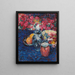 Natuurtafereel met bloemen en fruit - Alexej von Jawlensky — ingelijst kunstwerk aan de muur