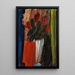 Reproductie van het schilderij Natuurstilleven bloemen in een witte vaas - Alexej von Jawlensky