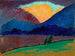 Zomeravond in Murnau - Alexej von Jawlensky — weergave van het kunstwerk