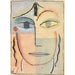 Reproductie van het schilderij Hoofd van een vrouw - Alexej von Jawlensky