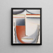 van een abstracte sfeerhoofd in de winter - Alexej von Jawlensky — ingelijst kunstwerk aan de muur