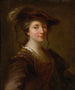 Portret van een Dame Die Toegeschreven Wordt Aan Louise Julie De Nesle, Graafes De Mailly - Alexis Grimou — weergave van het kunstwerk