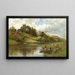 Belaugh sur la Bure, Norfolk - Alfred Augustus Glendening — ingelijst kunstwerk aan de muur