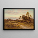 Grasmere Cumberland - Alfred Augustus Glendening — framed artwork on a wall