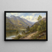 Lyn Gwynant Painting - Alfred Augustus Glendening — framed artwork on a wall