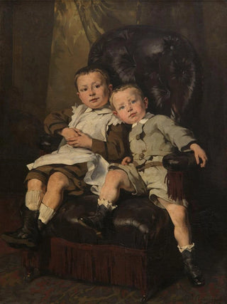 Alfred Cluysenaar - Paul and Edmond Roger the Artists Stepchildren.webp