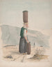 Verkoper van houtskool op Tenerife - Alfred Diston — weergave van het kunstwerk