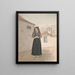 Robe d'église pour dames - Alfred Diston — ingelijst kunstwerk aan de muur