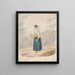 Landelijke scène met stok La Palma - Alfred Diston — ingelijst kunstwerk aan de muur