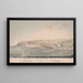 Het klooster en een deel van de stad Candelaria aan de zuidkant van Tenerife - Alfred Diston — ingelijst kunstwerk aan de muur