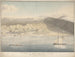 Uitzicht op de haven van Orotava op Tenerife vanaf El Limpio de Las Calaveras - Alfred Diston — weergave van het kunstwerk