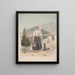 Vrouw van El Miradero Tenerife - Alfred Diston — ingelijst kunstwerk aan de muur