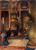 L interior of the university church in Vienna - Alfred Edler von Pflügl — artwork view