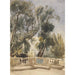 La terrasse - Alfred Elmore — weergave van het kunstwerk