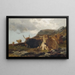 Hoogland Runderen - Alfred Grey — ingelijst kunstwerk aan de muur
