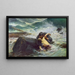 Adieu - Alfred Guillou — ingelijst kunstwerk aan de muur