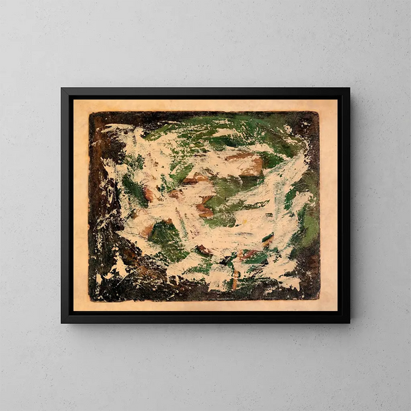 van Château en kerk van Murnau II - Alfred Henry Maurer — ingelijst kunstwerk aan de muur