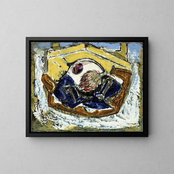 Natuurstudie met artisjok II - Alfred Henry Maurer — ingelijst kunstwerk aan de muur